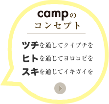 campのコンセプト